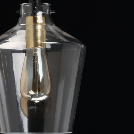 Подвесной светильник с лампочкой DeMarkt 682012201+Lamps