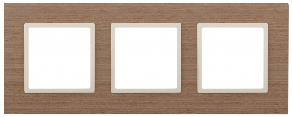Рамка 3-постовая ЭРА Elegance 14-5303-07 Б0034578
