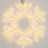 Светодиодная фигура Снежинка теплый свет Ardecoled ARD-Snowflake-M5-600x600-360Led Warm (34253)