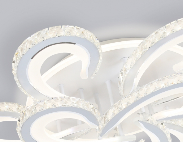 Потолочный светодиодный светильник с пультом Ambrella light ACRYLICA FA1704 