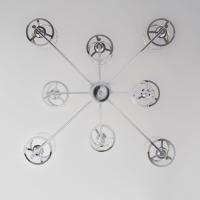 Люстра на штанге Eurosvet 60144/8 хром (a061947)