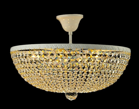 Люстра потолочная с Led лампочками в комплекте Arti Lampadari Nobile E 1.3.40.100 WG+Lamps 