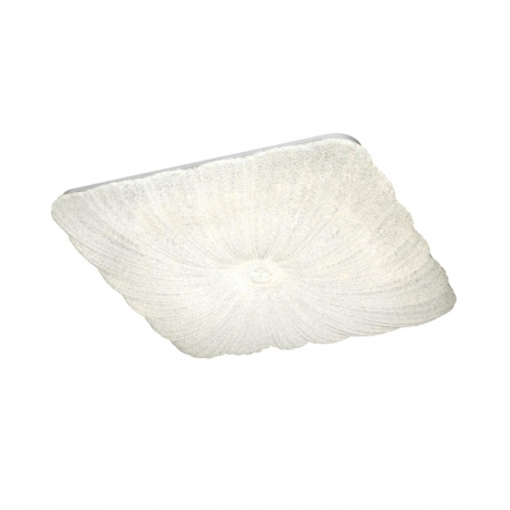 7730/72L PIKO LED SN Светильник металл/пластик/белый/прозрачный LED 72Вт 3000-6000K 490х490 IP20 пульт ДУ FORTUNA SONEX 