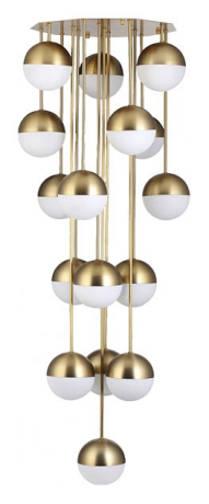 Люстра на штанге Imperiumloft Italian Globe Cedar Moss 40.1670.СH.20.RU 