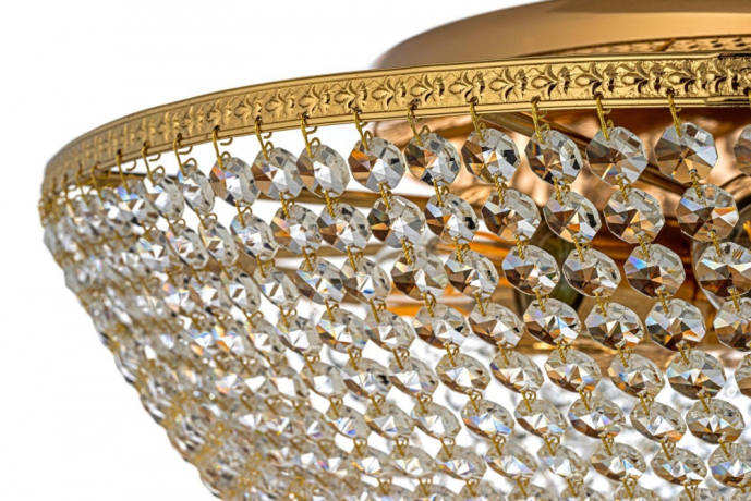 Люстры с пультом с лампочками Arti Lampadari Stella LE 1.2.50.501 G+Lamps 