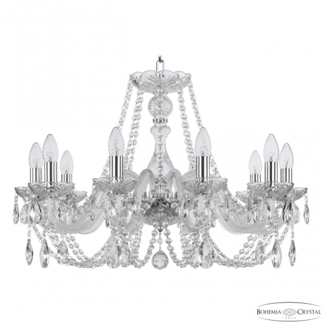 Подвесная люстра Bohemia Ivele Crystal 101 101/10/240 Ni 