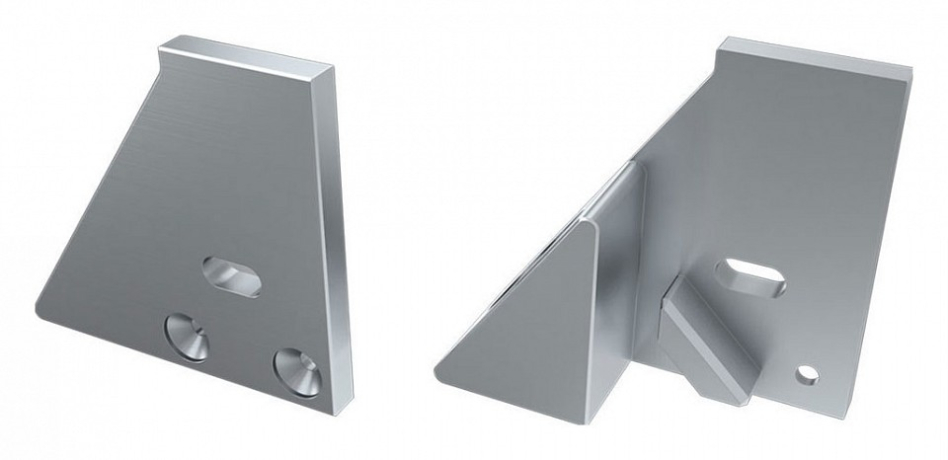 Заглушка для профиля с отверстием правая Arlight ALM 026740 