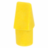 Нарушена упаковка!  <796063> Ластики-колпачки BRAUBERG "Eraser Caps", НАБОР 12 ШТУК, яркие цвета ассорти, блистер, 271994
