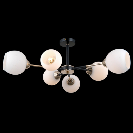 Люстра на штанге Illumico IL0715-6CSQ-24 BK GD LIBRA (1428887) 