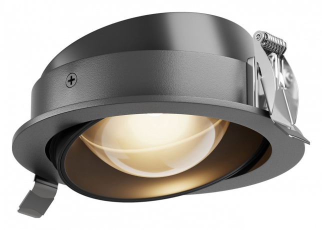 Встраиваемый светильник Maytoni Technical Lens DL105-12W3K-B 