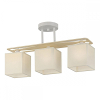 Потолочный светильник Escada 1117/3PL E27*60W Chrome/White ARES