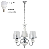 Подвесная люстра Crystal Lux с лампочками Betis SP-PL3+Lamps E14 P45