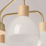 Люстра на штанге с лампочками DeMarkt 635016405+Lamps 