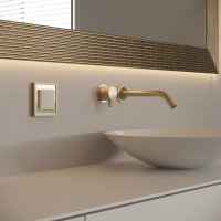 Рамка на 1 пост Werkel Baguette (айвори/латунь) W0012851