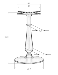 Подстолье обеденное Dobrin Roland 5013-9-LMSROLAND (D0000000000000000039)