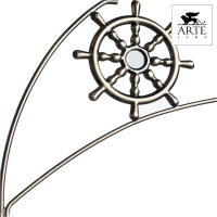Потолочная люстра Arte Lamp Sailor с поддержкой Алиса A4524PL-3AB-A