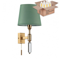 Бра с лампочкой Odeon Light London 4887/1W+Lamps E14 Свеча