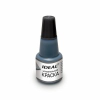 Набор из 3 шт, Краска штемпельная TRODAT IDEAL 7711, черная, 24 мл, на водной основе, 153078 (238383)