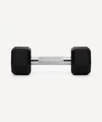 Гантель гексагональная DB-301PRO 5 кг, обрезиненная, черный Starfit ЦБ-00003799