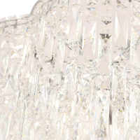Подвесная люстра с лампочками CRYSTAL LUX Abril SP12+Lamps