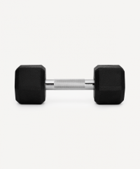 Гантель гексагональная DB-301PRO 8 кг, обрезиненная, черный Starfit ЦБ-00003801