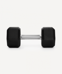 Гантель гексагональная DB-301PRO 14 кг, обрезиненная, черный Starfit ЦБ-00003804
