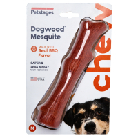 Petstages игрушка для собак Mesquite Dogwood с ароматом барбекю 18 см средняя 30144