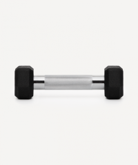 Гантель гексагональная DB-301PRO 1 кг, обрезиненная, черный Starfit ЦБ-00003795