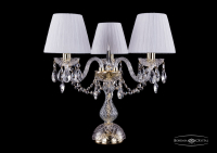 1406L/3/141-39/G/SH32-160 Настольная лампа Bohemia Ivele Crystal
