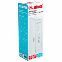 Дозатор для жидкого мыла LAIMA ULTRA, НАЛИВНОЙ, 0,38 л, белый, ABS-пластик, 609106, MD-9029W (609106)