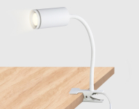 Настольная лампа переносная на прищепке с выключателем Ambrella light WALLERS FW2467