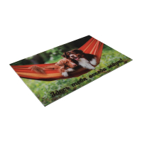 Коврик влаговпитывающий ''Samba'' 50*80 см. ''Собаки в гамаке'', VORTEX 24217