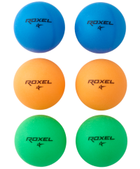 Мяч для настольного тенниса 1* Color Bounce, 6 шт. Roxel (ЦБ-00002303)