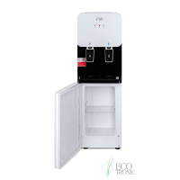 Кулер-водонагреватель БЕЗ ОХЛАЖДЕНИЯ ECOTRONIC J1-LCN XS, напольный, шкаф, 2 крана, белый, 12091 (456858)