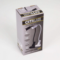 Лампа на прищепке светодиодная с диммером и таймером Citilux Ньютон CL803061N Черный