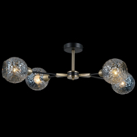Потолочная люстра Illumico IL0253-4CSQ-79 BK AB (1423895)