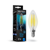 Филаметная светодиодная лампа Е14 6,5W 4000К (белый) Crystal Voltega 7135
