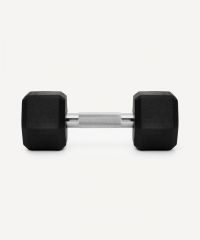 Гантель гексагональная DB-301PRO 10 кг, обрезиненная, черный Starfit ЦБ-00003802