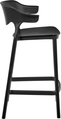 Набор из 4 шт, Стул полубарный Forma, чёрный Bradex Home FR 0824