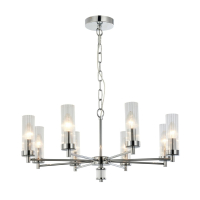 Подвесная люстра с лампочками Favourite Aesthetic 2672-8P+Lamps E14 Свеча