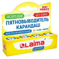 4шт. Пятновыводитель карандаш 35 г, Laima Expert кислородный многофункциональный