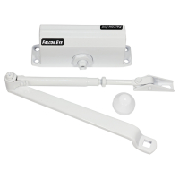 Доводчик FALCON EYE FE-B3W на дверь 45-65 кг, белый, 00-00110297 (354277)