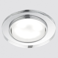 Встраиваемый светильник с лампочкой Ambrella light G8060 CH+Lamps