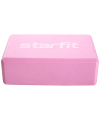 Блок для йоги YB-200 EVA, розовый пастель Starfit ЦБ-00003527