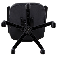 Кресло компьютерное BRABIX "Spark GM-201", экокожа, черное/красное, 532503 (532503)