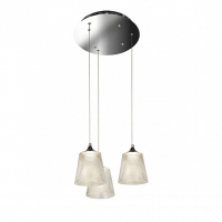 Подвесной светильник iLedex Flora WD8007-3 Хром