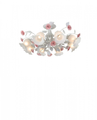 Люстра потолочная с Led лампочками в комплекте Lucia Tucci Fiori Di Rose 114.8+Lamps