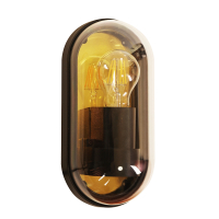 Уличный настенный светильник с лампочкой Arte lamp A2481AL-1GO+Lamps