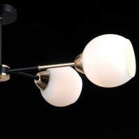 Люстра на штанге Illumico IL0715-4CSQ-24 BK GD LIBRA (1428886)