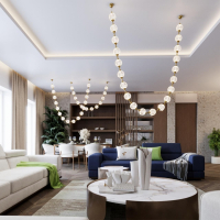 Подвесной светильник Odeon Light Crystal 5008/64L